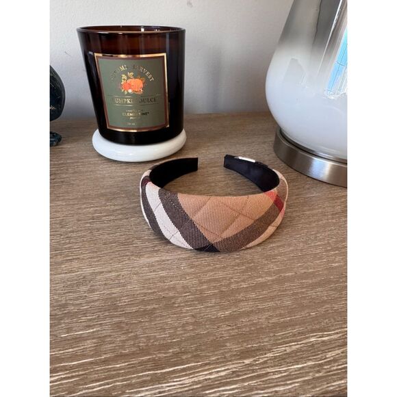 Burberry Check Quilted Headband - Picture 1 of 6